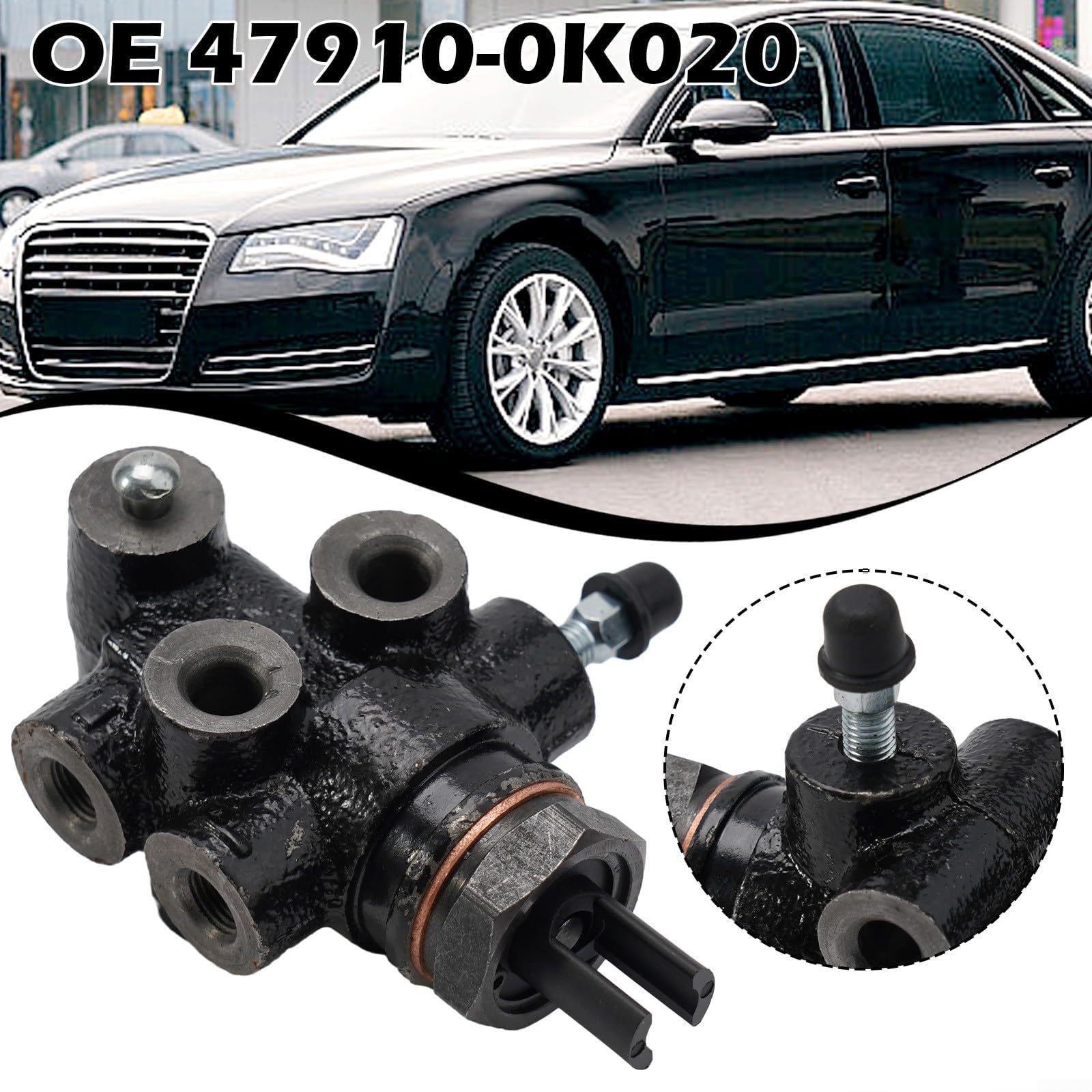 Valvola di rilevamento del carico del freno compatibile con Toyota Per Hilux MK6 KUN26 3 0TD 2006 2017, Adatto OEM # 47910 0K020