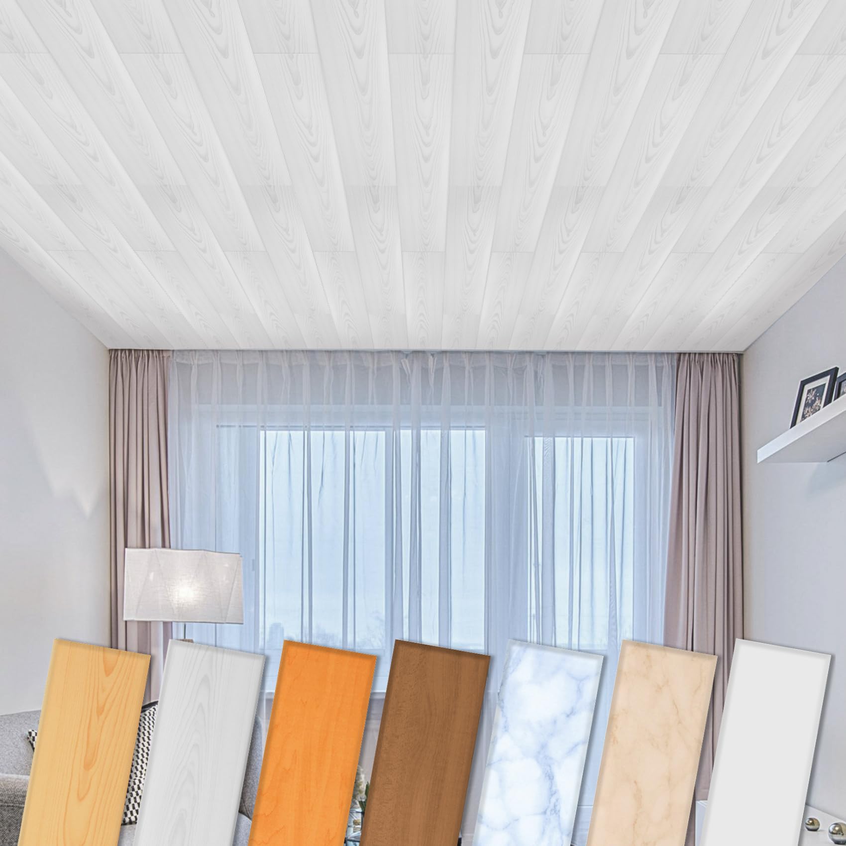 Piastrelle Soffitto In Polistirene XPS - Decorativo, Isolante, 50x50cm