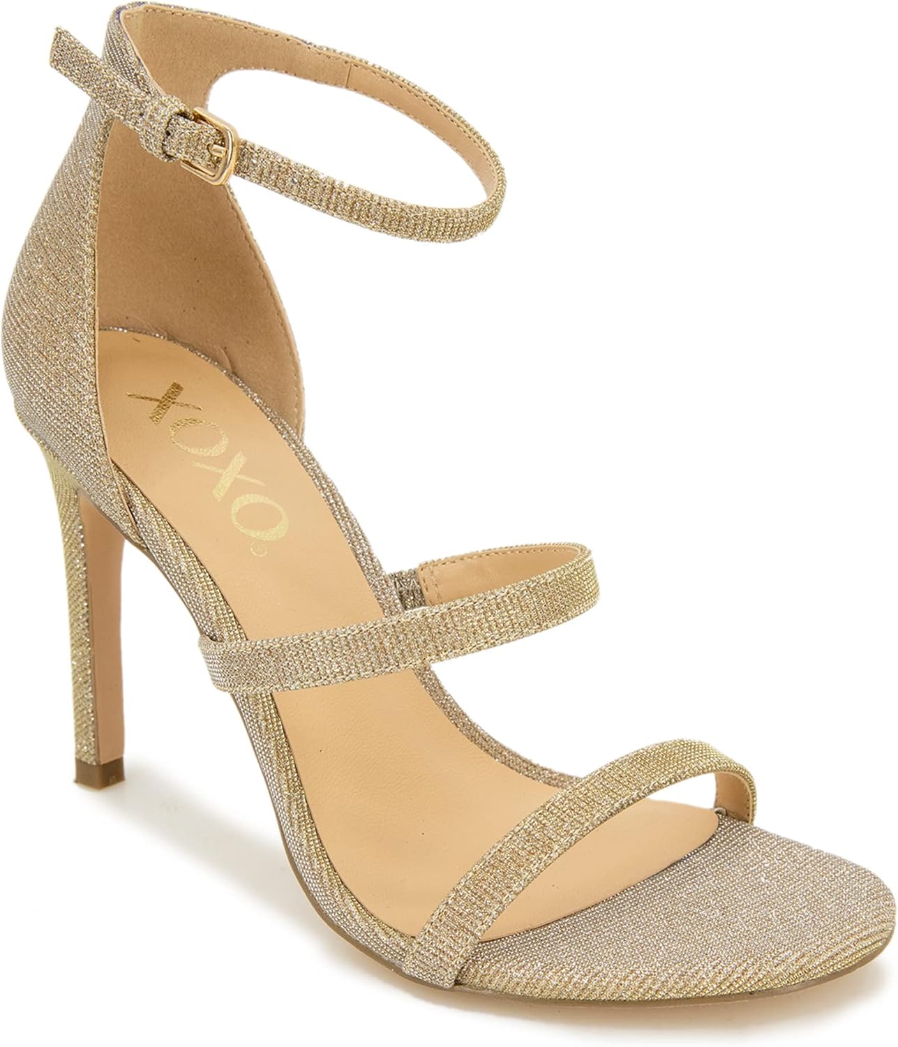 XOXO Women's Bridgette Pump, Rose Gold, 9