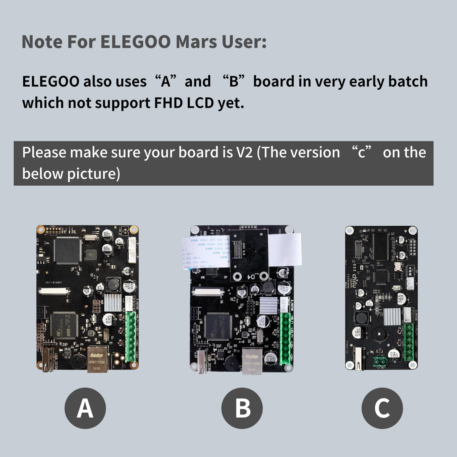 6.08 Inch Mono LCD Upgrade Kit for ELEGOO Mars, 2K 1620x2560 Resolution 2s Exposure Time per Layer 5X Faster Than Original Screen (Screen kit for Mars)