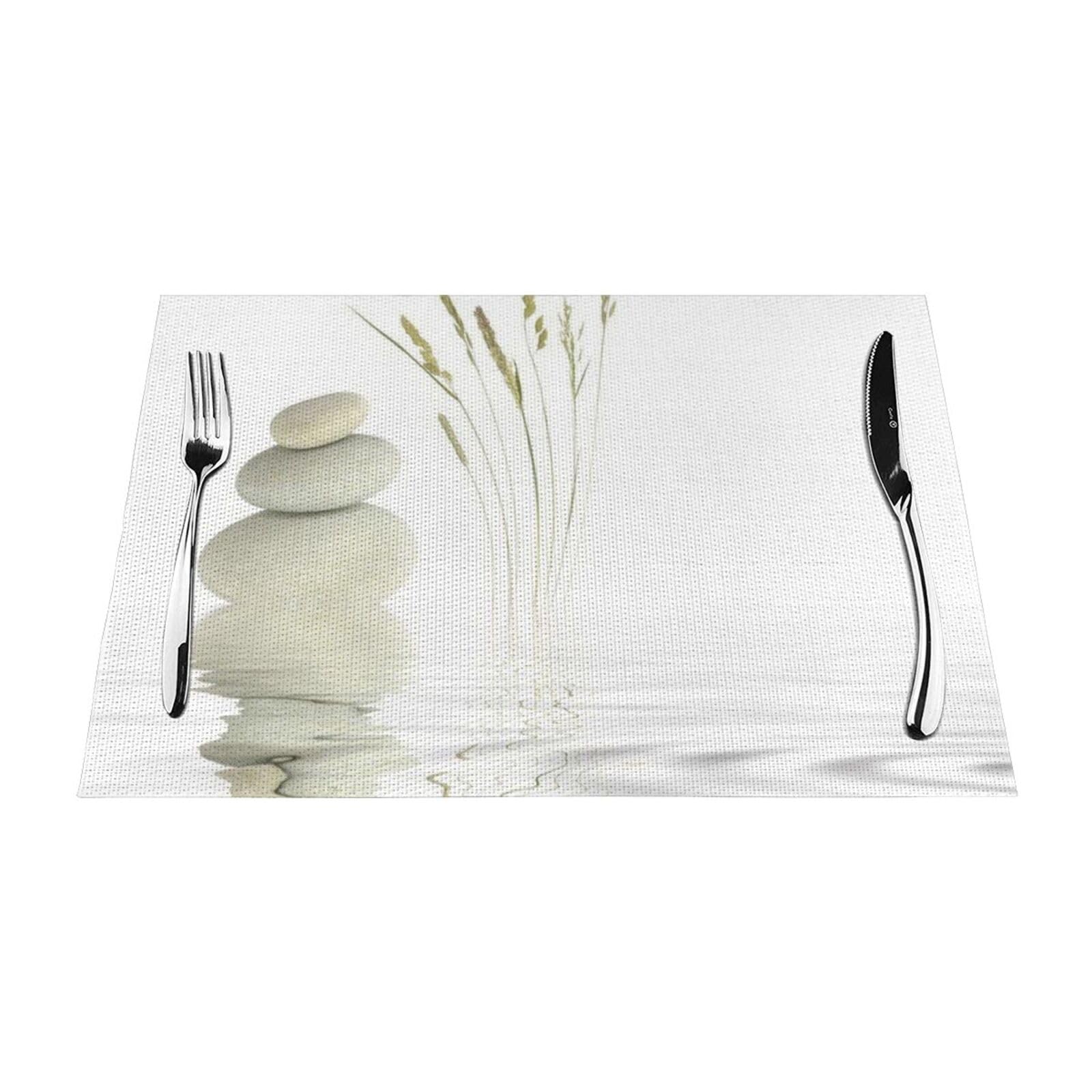 Set de table antidérapant Pierres Naturelles lavable pour enfants