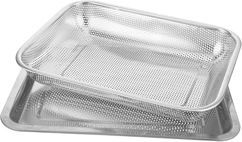 Miniatura 1 de 1 juego de cestas colador de alimentos contenedores airfryer bandeja para freír con cesta cesta de freidora cesta de freír profunda cesta de freír