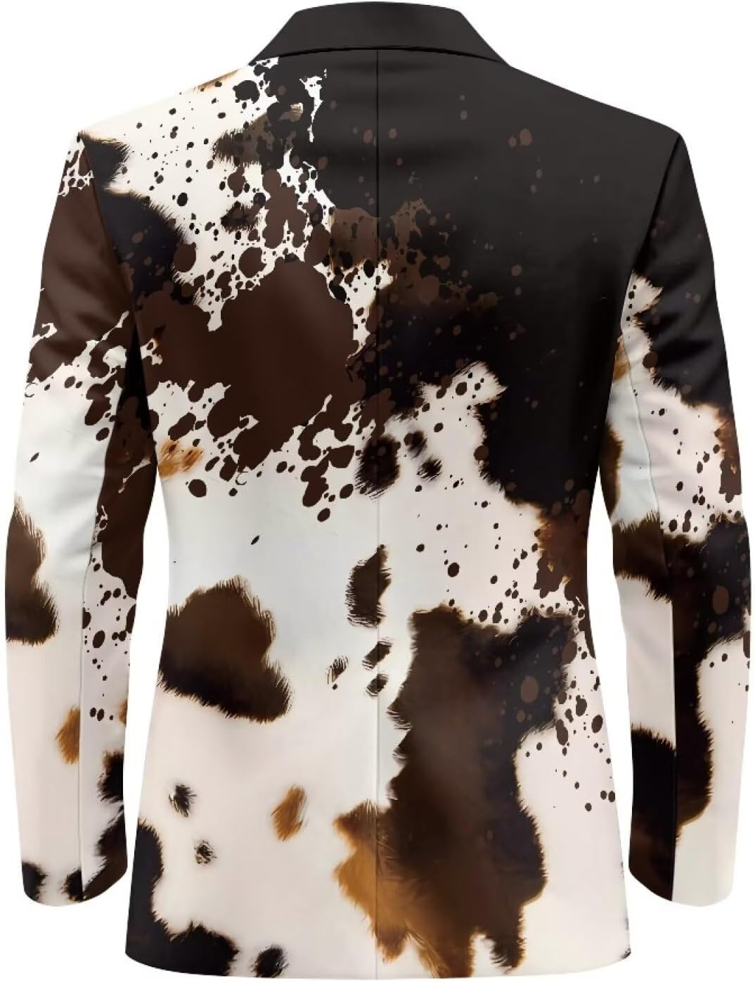 Mens Blazer Suit Slim Fit Long Sleeve 1 Button Jacket Coat with Pocket for Party Wedding S-5XL