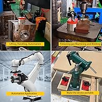 Vista 3 de Magnetpro Imán de interruptor multiusos, sistema magnético conmutable de 660 LB de fuerza de arrancamiento, imán de encendido/apagado