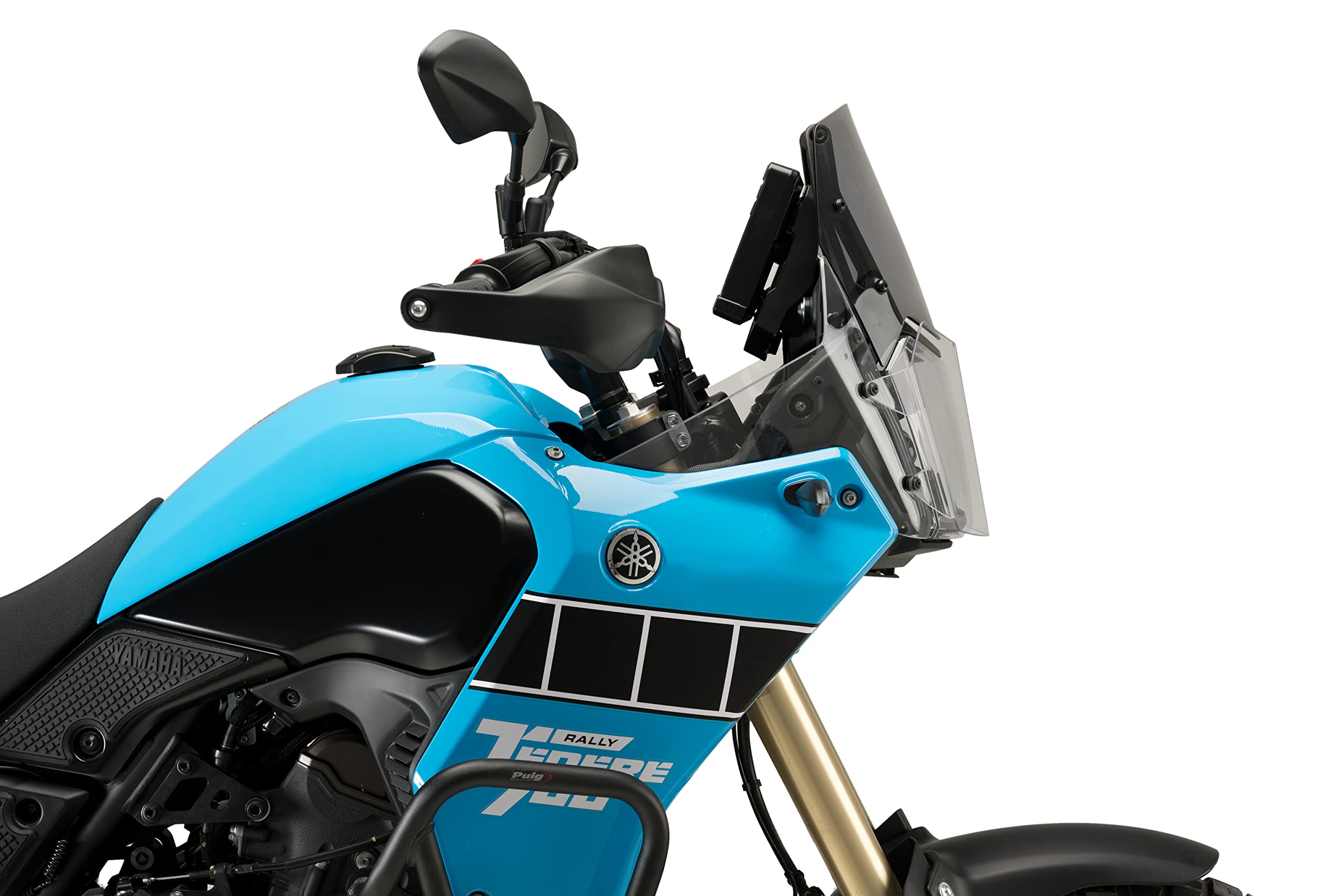 Puig Sportscheibe Getönt – Windschutzscheibe Für Motorräder, Aerodynamisch, Aus 3-4 Mm Acryl