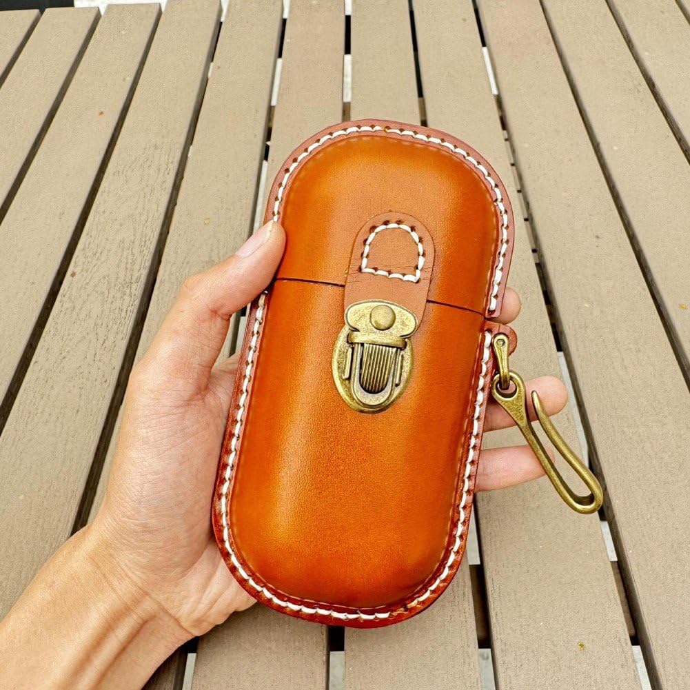 Étui Rigide À Lunettes De, Étui en Cuir pour Lunettes, Étui De Rangement Portable pour Lunettes, Organisateur De Protection pour Lunettes