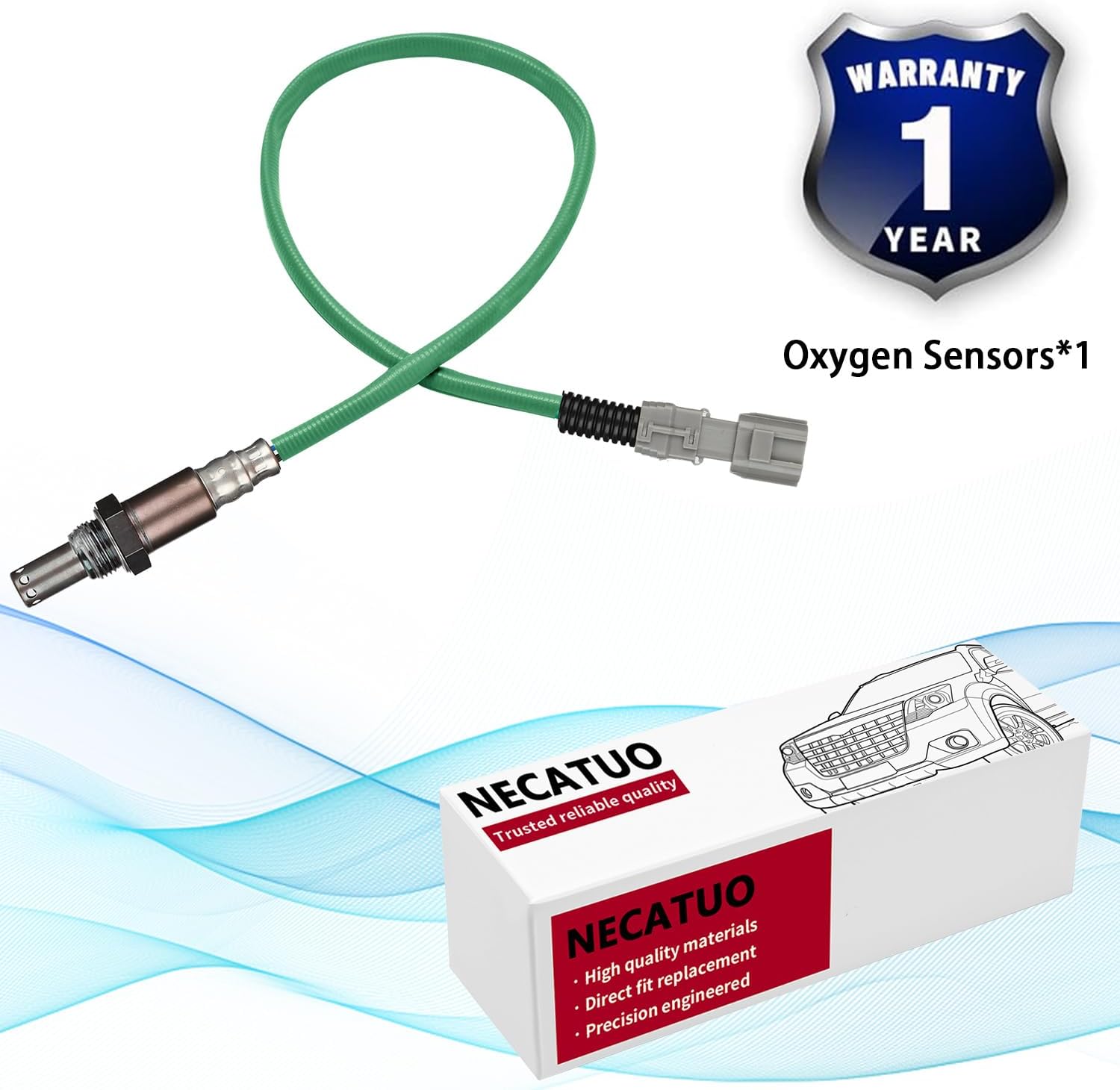 234-9304 Downstream O2 Oxygen Sensor Heated Air Fuel Ratio Compatible with Toyota Camry Avalon, for Lexus ES300h for 89467-33210