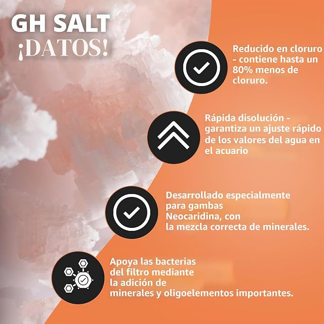 Foto 5 de 6 de NatureHolic GH+ Salt - Sal de endurecimiento para aumentar la dureza general