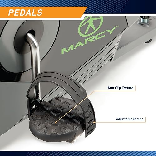 Miniatura 8 de Marcy Magnetic Recumbent Exercise Bike For Home and Home Gym, With Digital Monitor And Quick Adjustable Seat NS-1206R