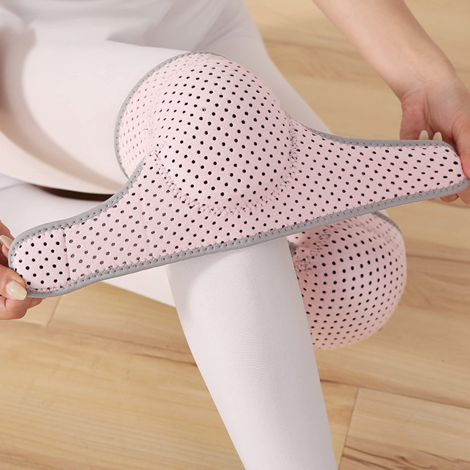 JzcsdkSIL Knee Support Compression Sleeves Outdoor Leg Joint Warmer Running Fitness Elastic Brace Knee Pad for Men Women