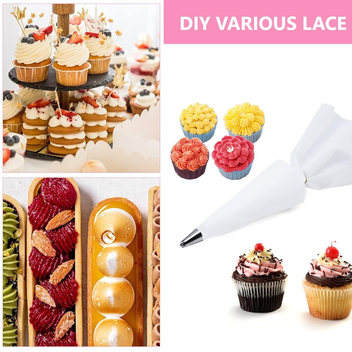 Poche à Douille Réutilisable – Ustensiles De Cuisine