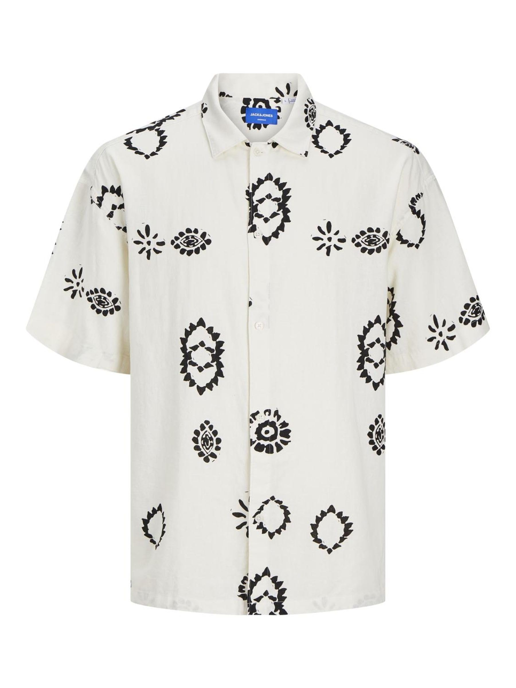 JACK & JONES male shirt wide fit shirt