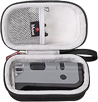 Vista 2 de Mchoi Carson MicroFlip - Funda rígida para microscopio de bolsillo con luz LED y UV, a prueba de golpes, impermeable, ligera, a prueba de polvo