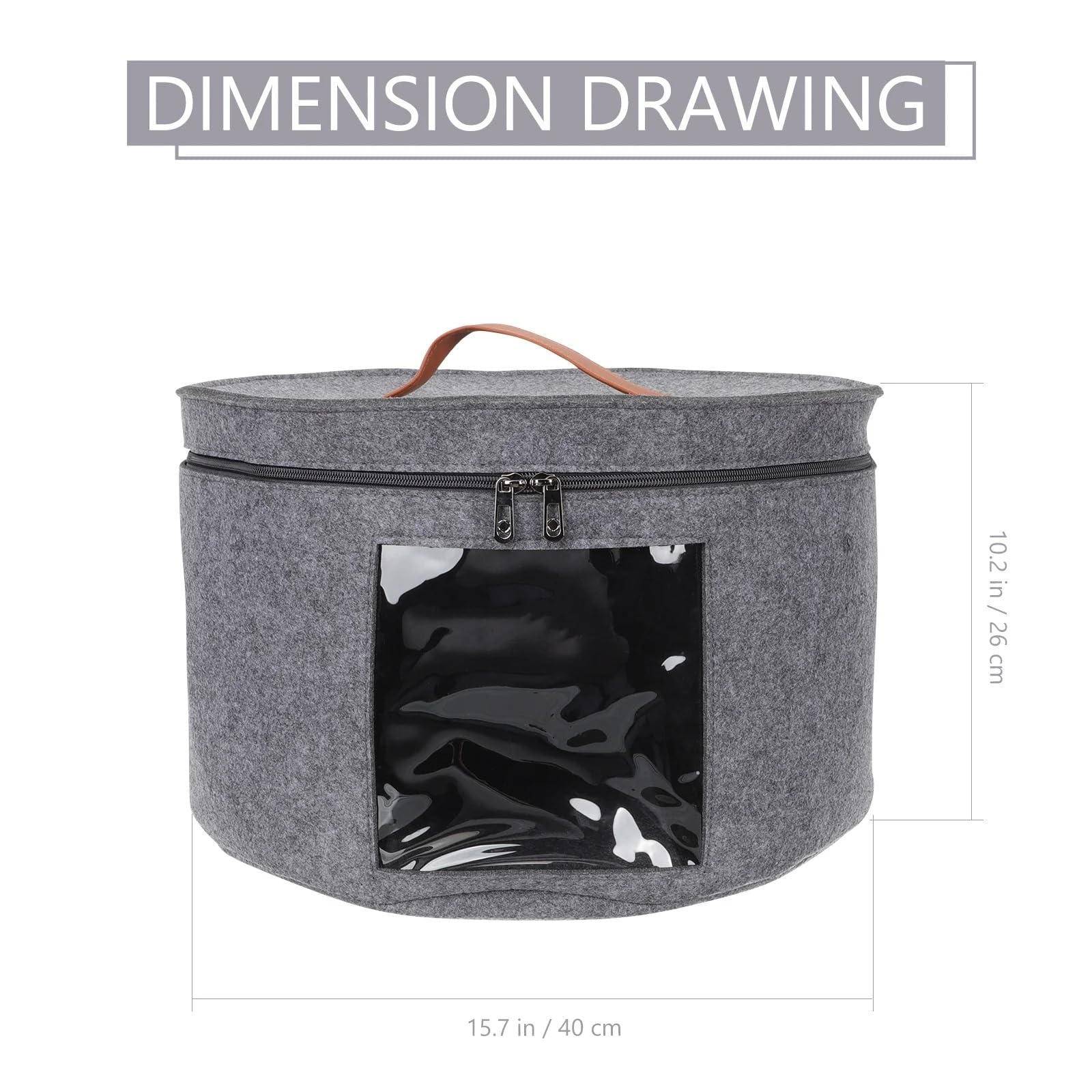 Caja de almacenamiento for sombreros, estuche for cajas viaje, gorros mujer con tapas, organizador, soporte portador béisbol Para Sombrero