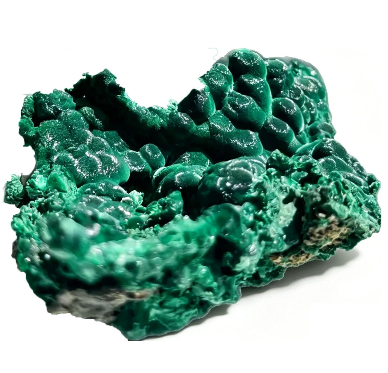 Malachite naturale di cristallo curativo, pietra grezza da meditazione | Cristallo per l'educazione scientifica, lo yoga, la decorazione domestica per interni ed esterni, collezione di fontane