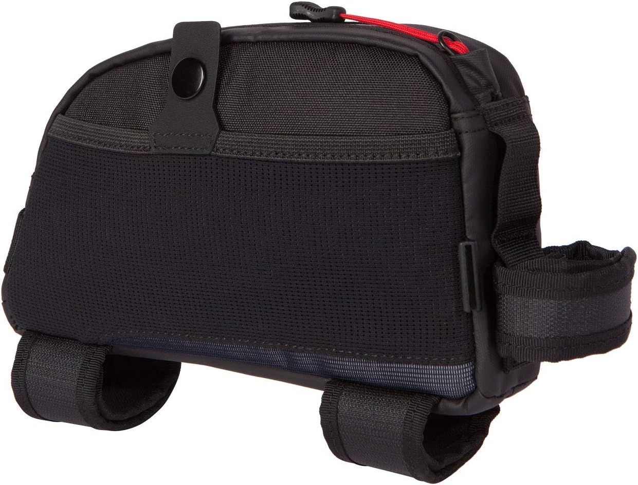 Two Wheel Gear - Commute Top Tube Frame Bag (1 L) - Water Resistant Gas Tank Style Bike Bag with Waterproof Zippers, Perfect for Mountain Biking, Commuting, and Touring