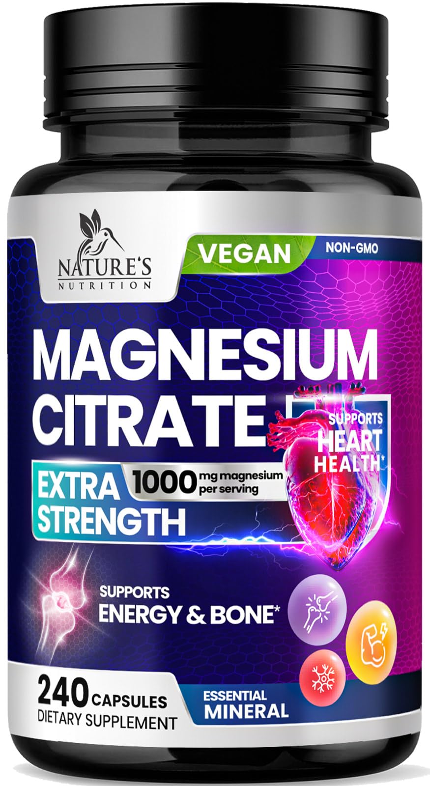 Nature's Nutrition Magnesium Citrate