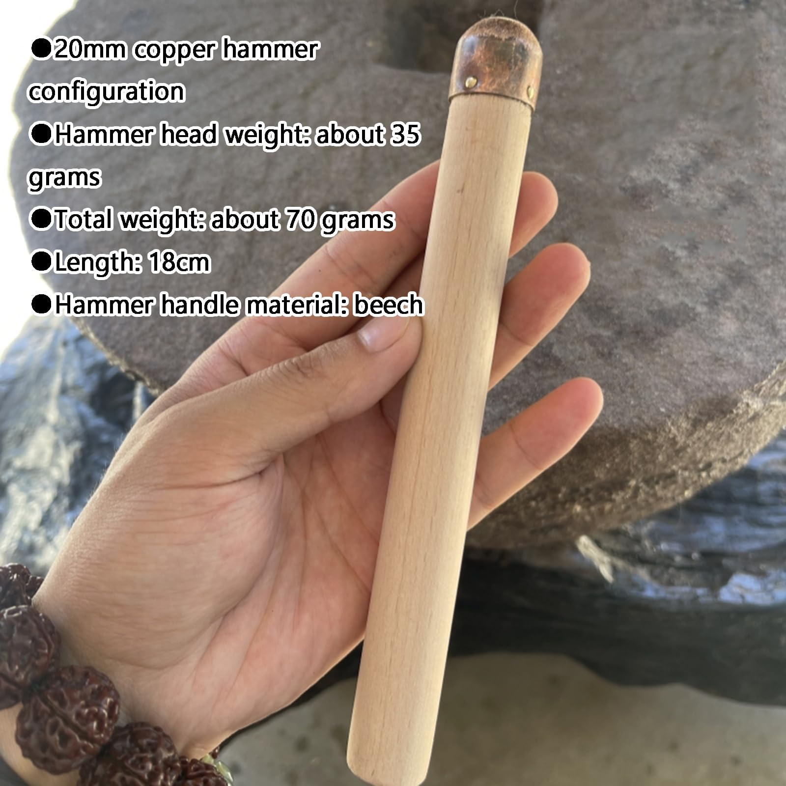 COYEUX Kit de 12 Herramientas para tallar pedernal, Herramienta para tallar obsidiana, con Almohadilla de Cuero Vacuno, para Profesionales y Principiantes
