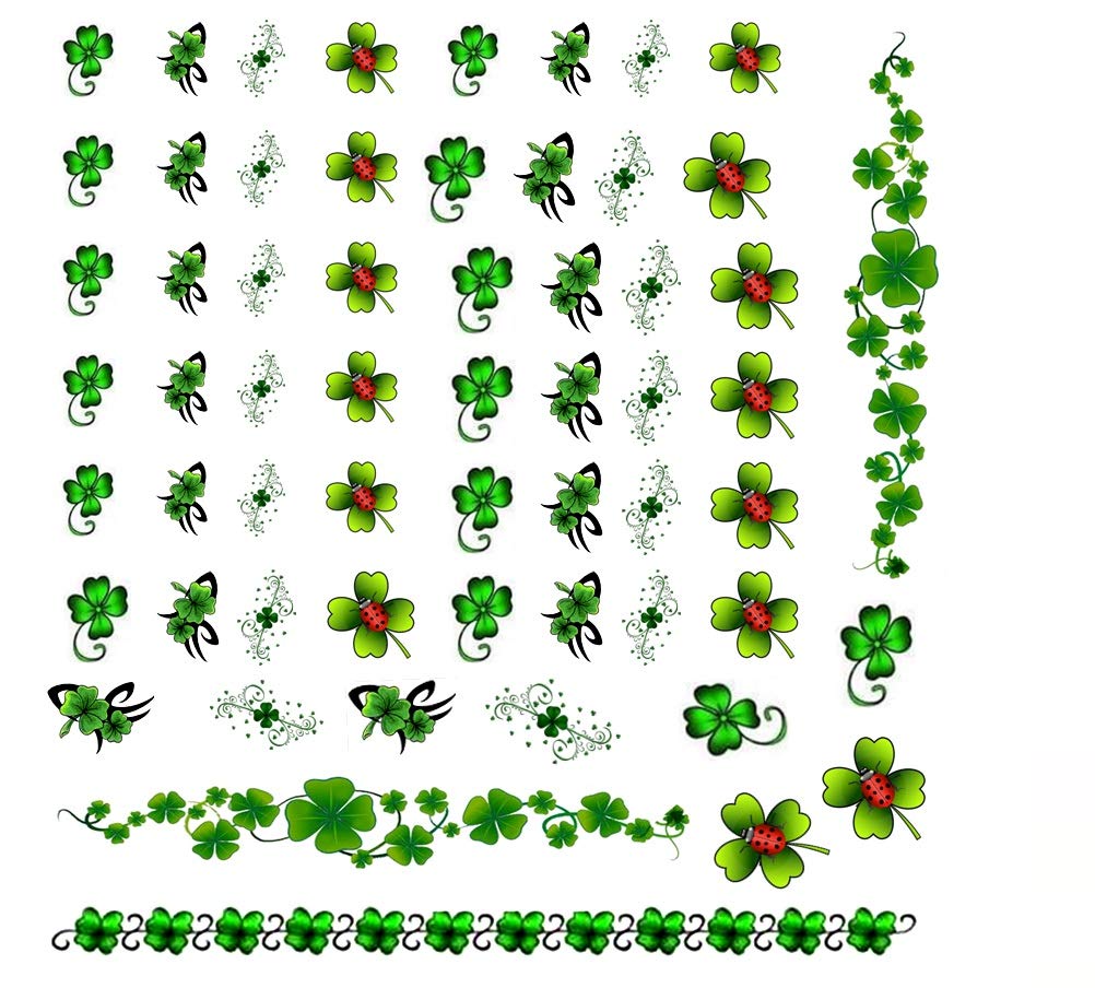 Ireland Collection (Clover Nail Art Decals)