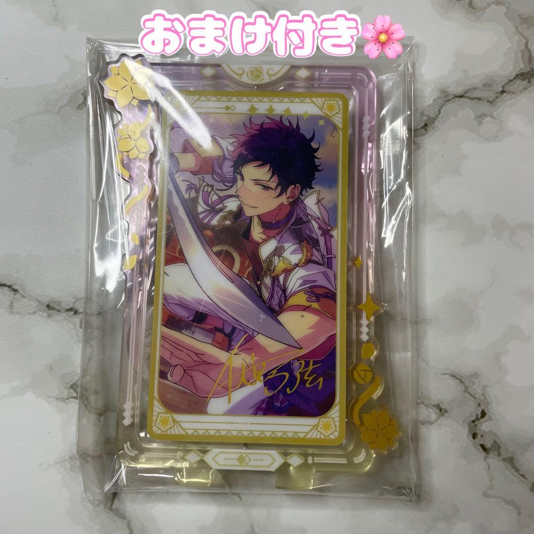 伏見弓弦 中国 アクスタ あんスタ 中国 3周年 誓約 ハートアクスタ 缶