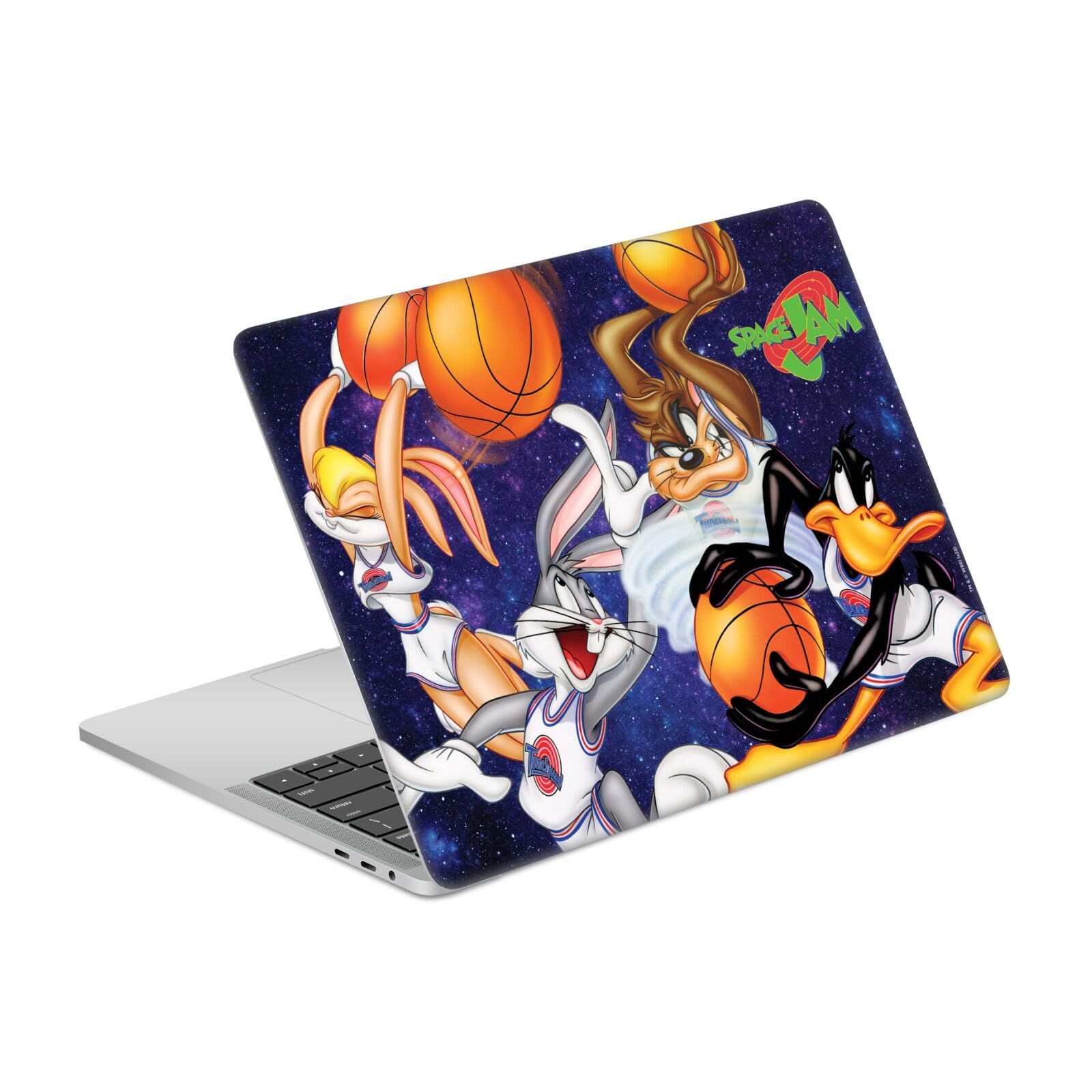 Peau vinyle MacBook Pro 13 anti-rayures affiche Space Jam 1996 - 7
