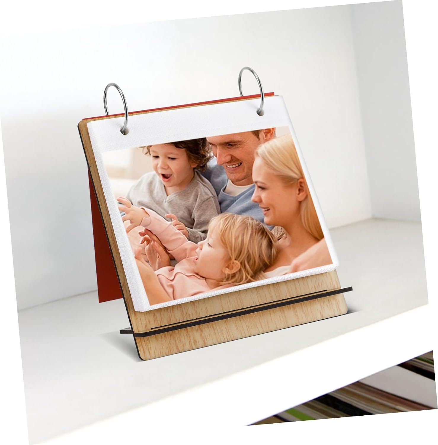 Uonlytech Growth Photo Album with Charming Design Memorable Keepsake for Parents Construction for Desk Display for Family Celebrations
