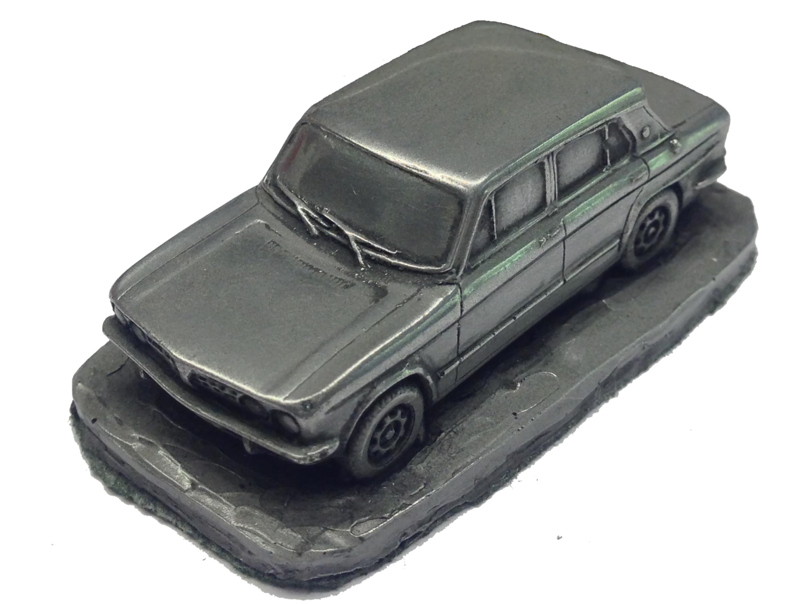 Automobile Motor Classic Car British Triumph Dolomite Sprint ref274 Pewter Effect 1:92 Scale model vehicle car