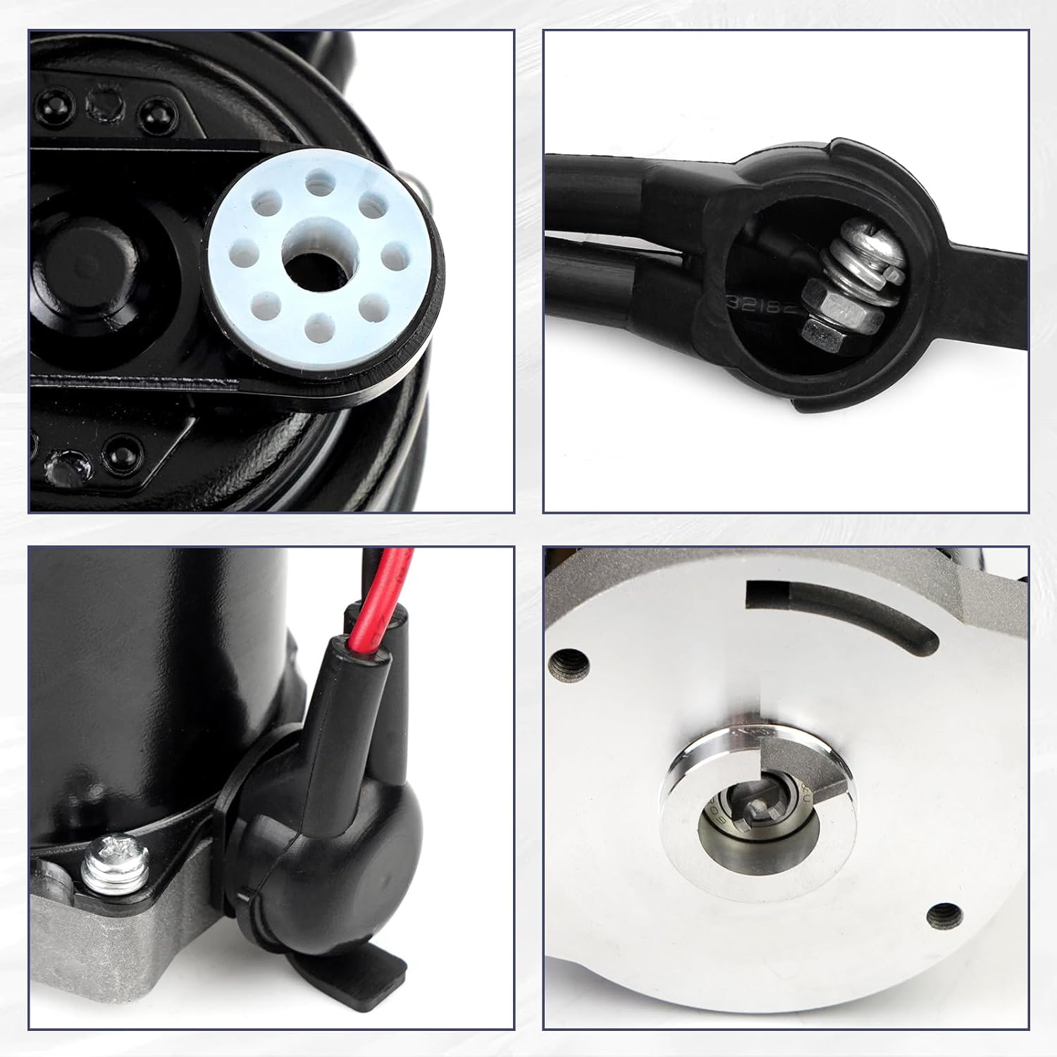 ABS Pump Brake Booster Motor Compatible with Toyota 4Runner 2003-2005 Lexus GS430 GS300 GX470 SC430 1997-2010 Replace 47960-30030 47960-30060 47210-60110