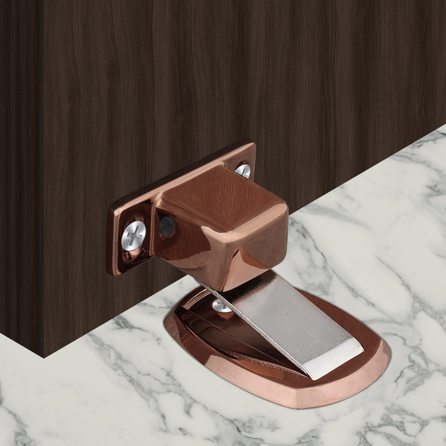 Plantex Heavy Duty Floor Mounted Magnatic Door Stopper for Home/Door Holder/Door Stopper for Home/Hotel/Office (184 – Rose Gold) (B0BVM95D7Q) Amazon Price History, Amazon Price Tracker