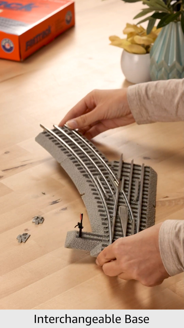 Amazon.com: Lionel FasTrack 036 Manual Switch, Electric O Gauge