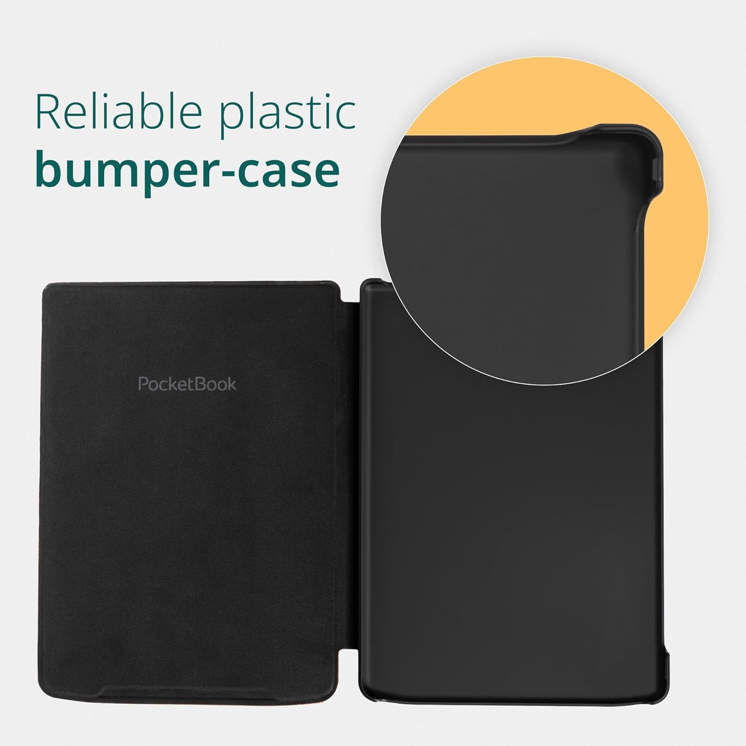 PocketBook 7.8" Shell Cover for InkPad 4, InkPad Color 3, InkPad Color 2 (Colorful Strips)