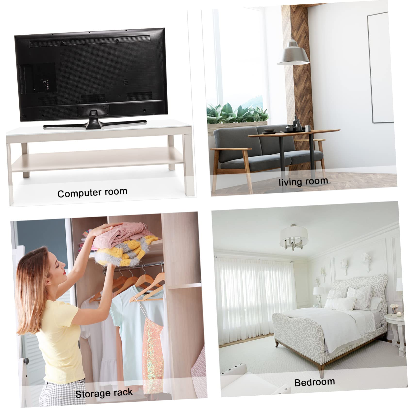 Cabilock 1pc Christmas Music Box Rotation Drift Design Decorative Crystal Table Adornment for Home and