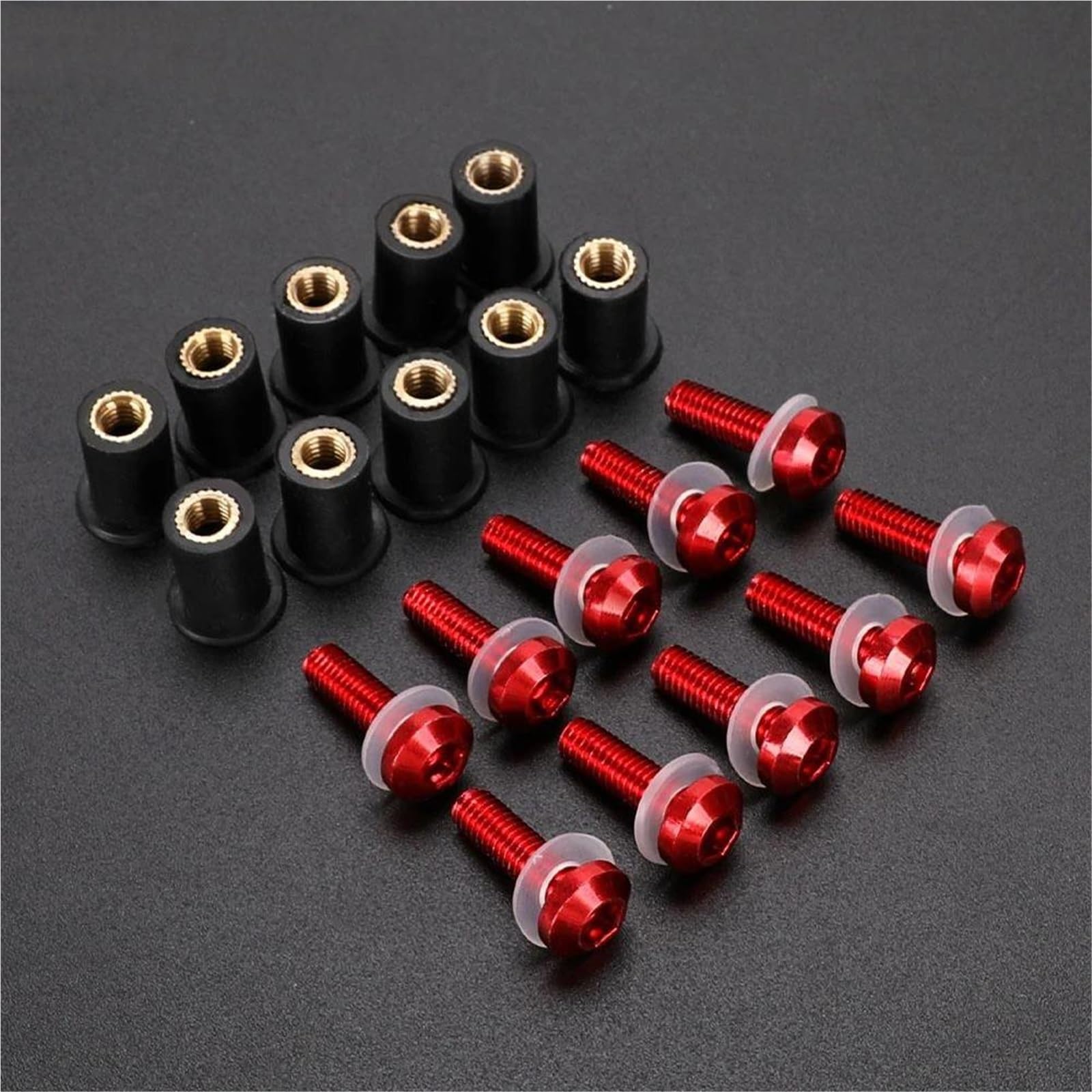 Tornillos Parabrisas M5 para Evitar Vibraciones en Carenado Hornet CB500 4