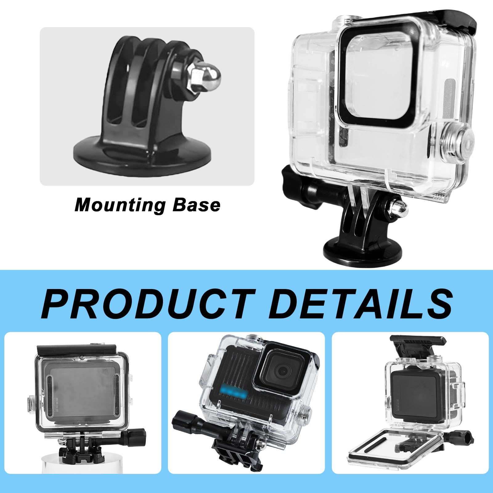 Amazon.com : Waterproof Case for GoPro Hero 4K Compact