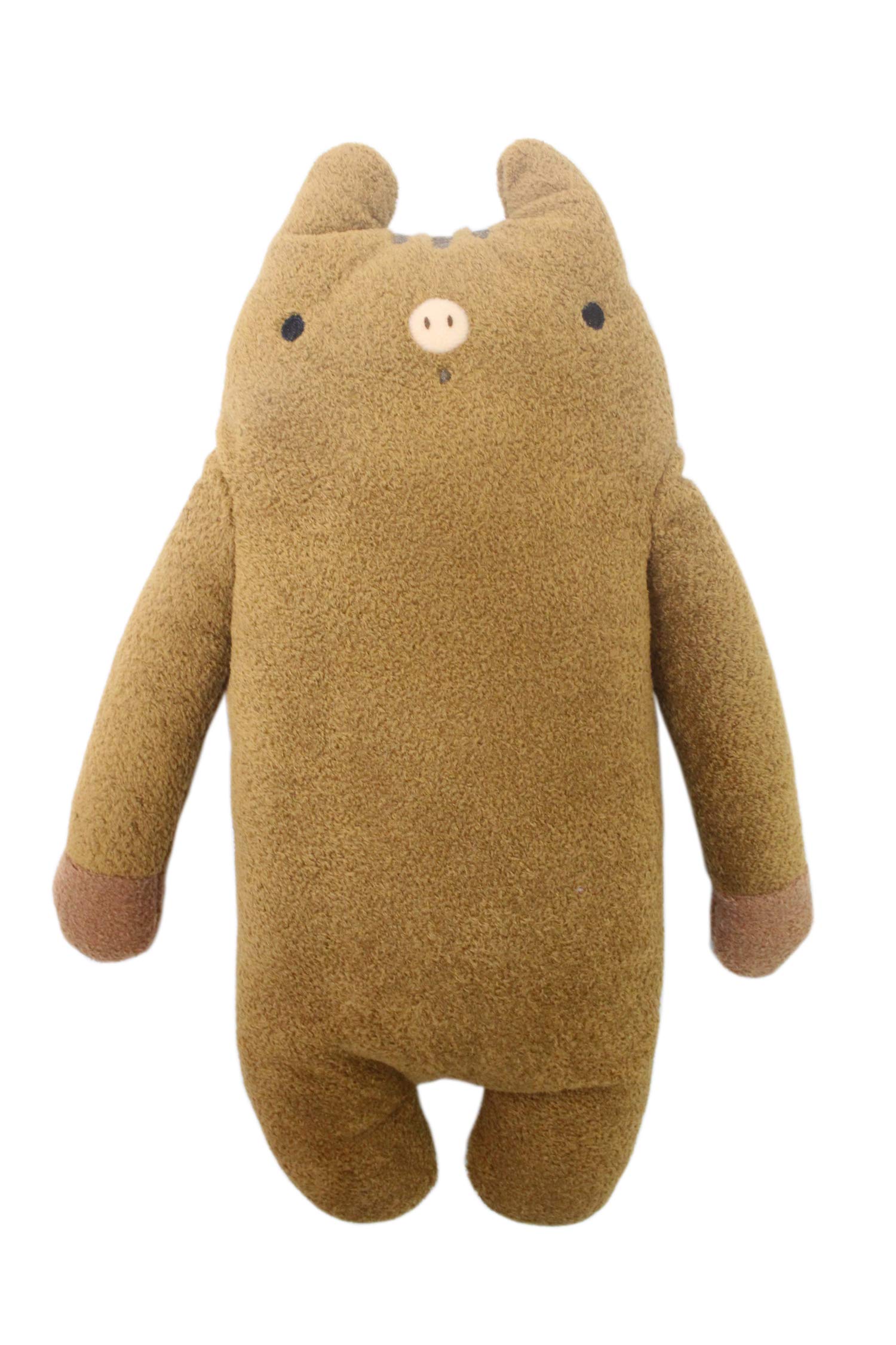 Amazon.co.jp: シナダ フモフモさん いのの 茶 (L) 15×7×35cm