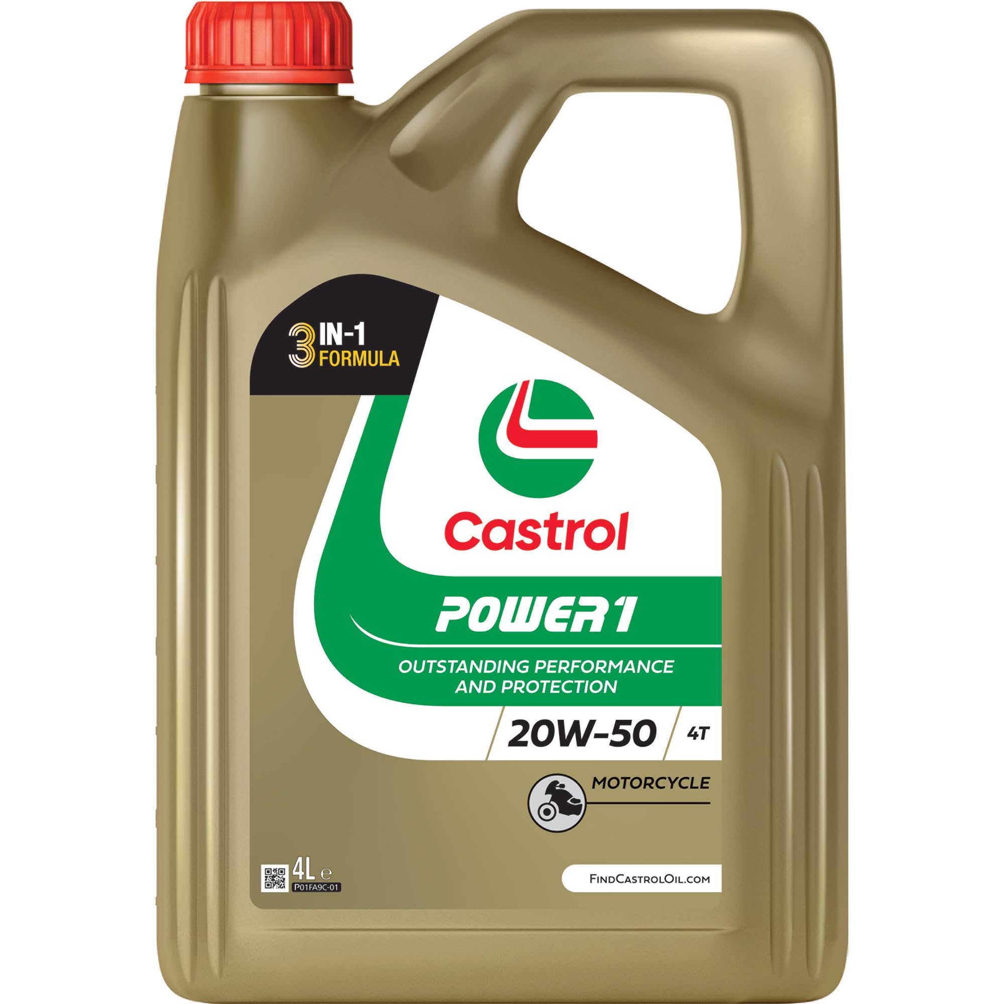 POWER1 4T 20W-50 Motorcycle Oil 4L