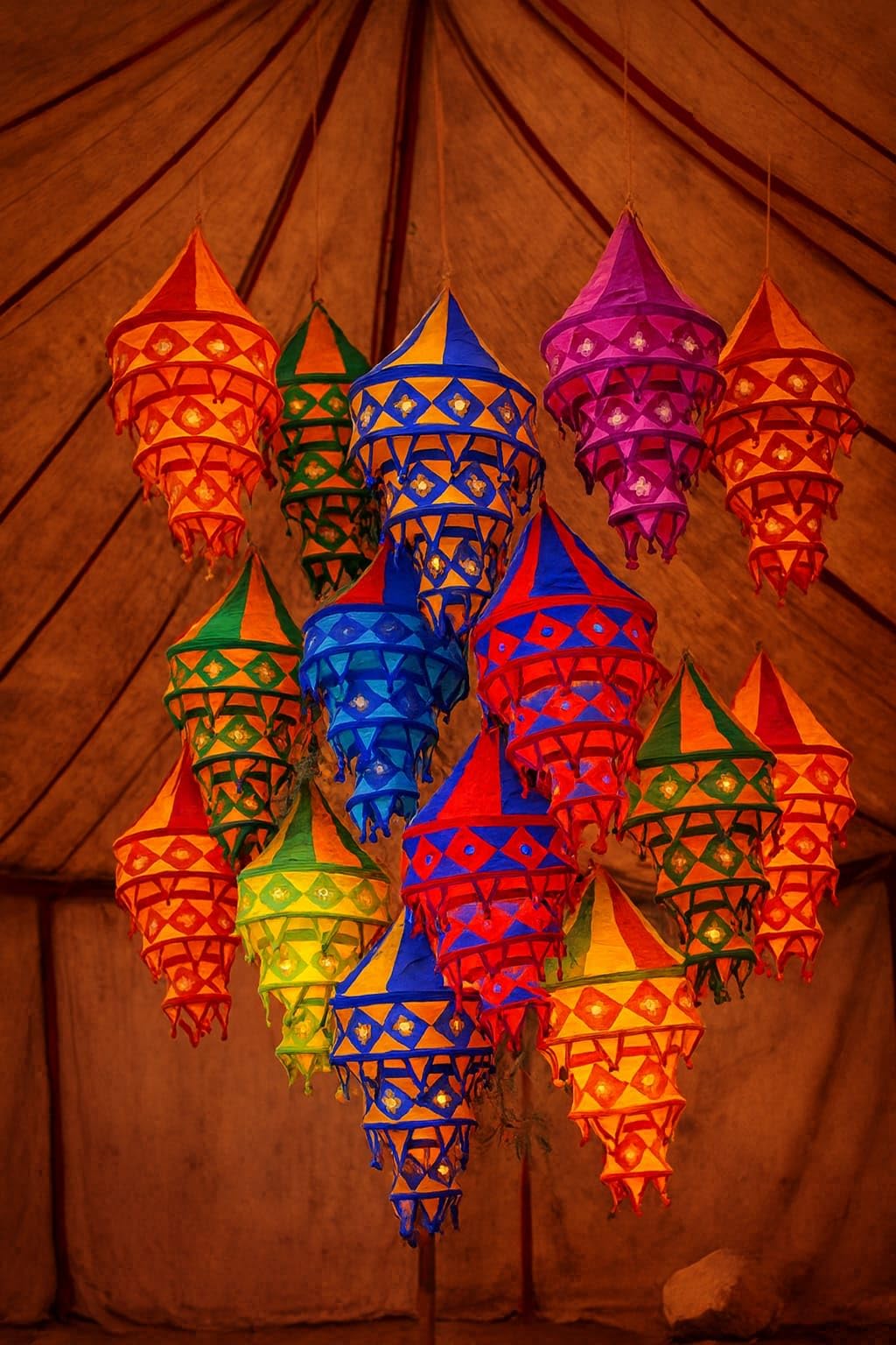 Amazon.co.jp: INDIANHANDICRAFTS 10個 ミックスロット インドの伝統的