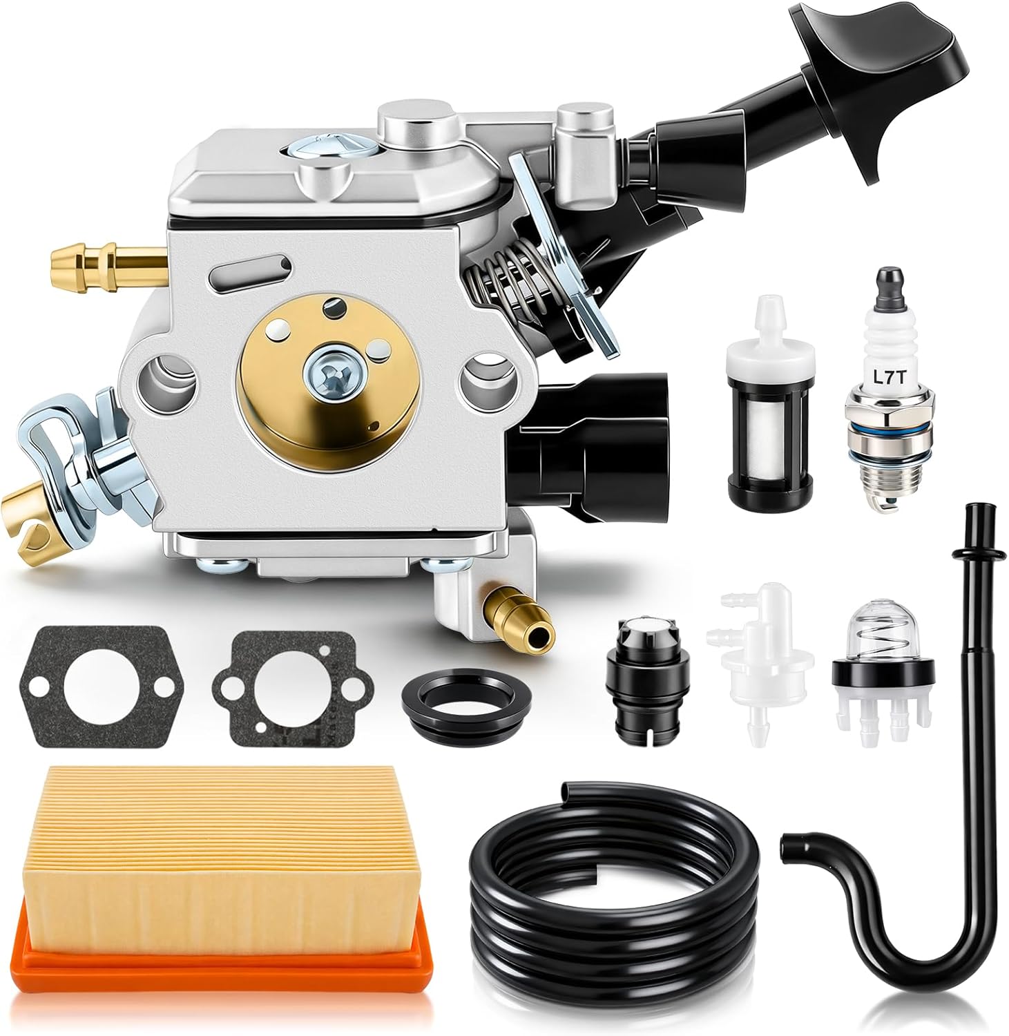 C1Q-S210 Carburetor Compatible with STIHL BR350 BR350Z BR430 BR450 SR430 SR450 Backpack Blower, Replace Part# 4244 120 0606, for Zama C1Q-S210B, C1Q-S209C, Contain Full Set Repair Kit