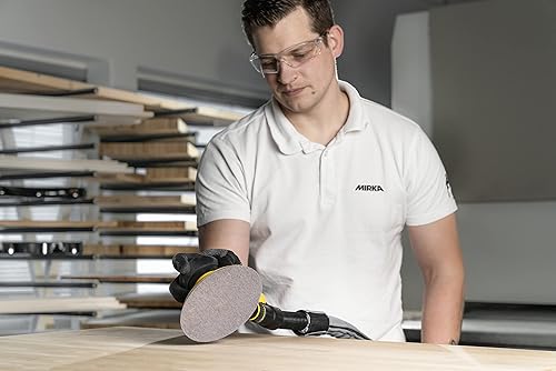 Miniatura 6 de Mirka Abranet - Disco de red de 6 pulgadas, grano 600, discos de lija con gancho y bucle, 10 unidades, 9A-241-600RP