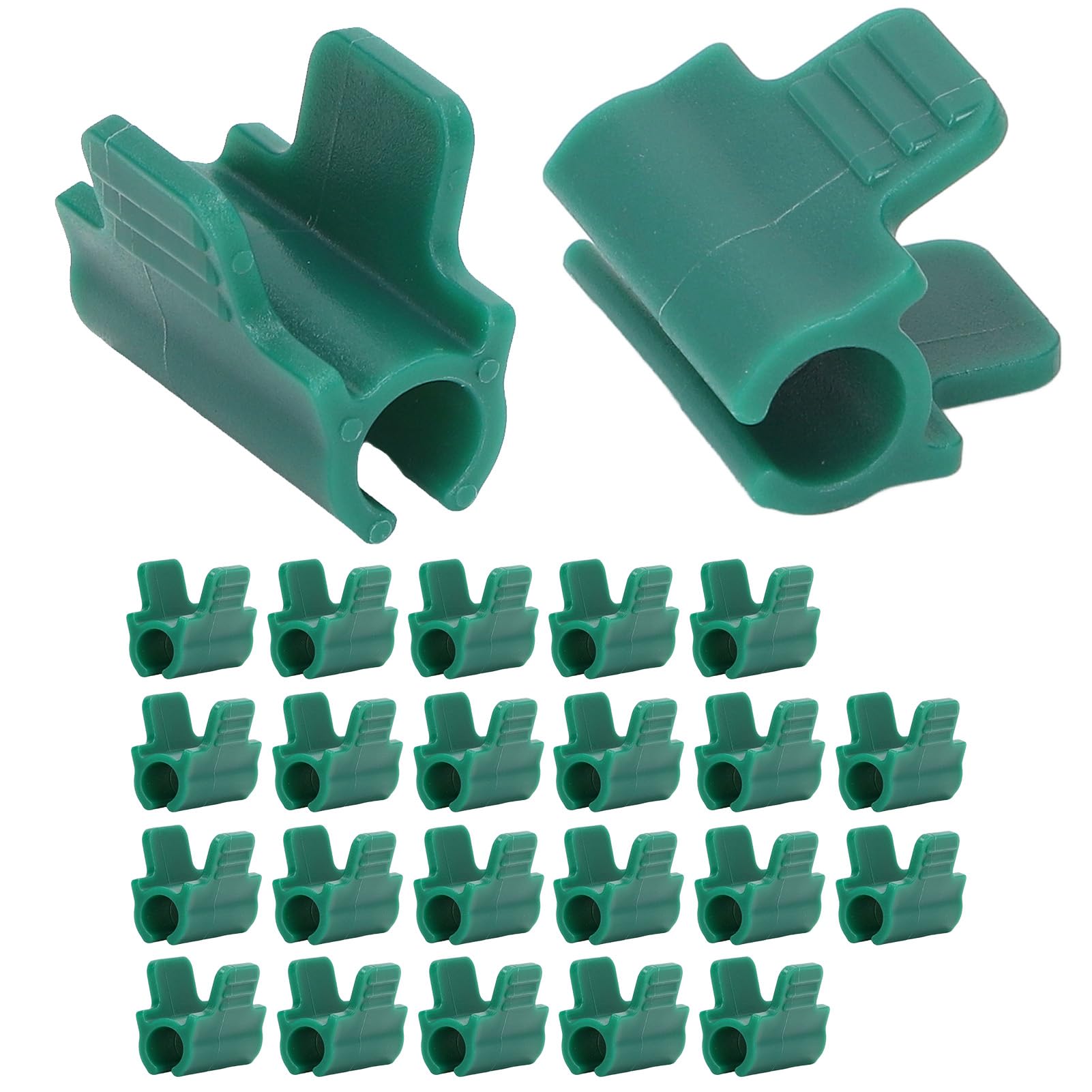Lot de 100 clips de support réutilisables pour plantes Lot de 100 clips de support réutilisables pour plantes