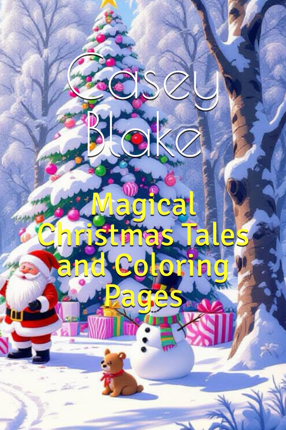 Magical Christmas Tales and Coloring Pages