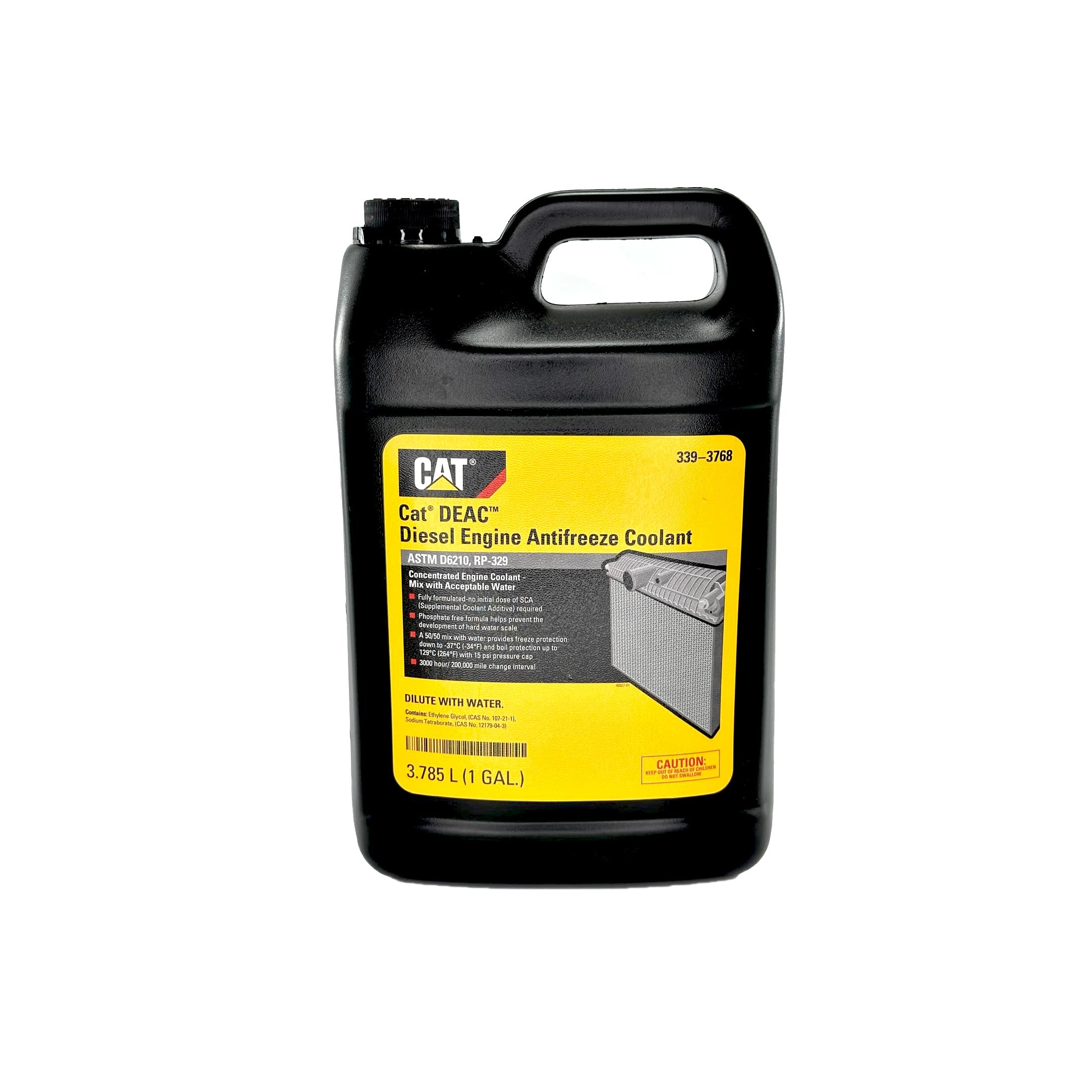 CAT 339-3768 Diesel Engine Antifreeze/Coolant - Purple (1 Gallon) with Bittering Agent