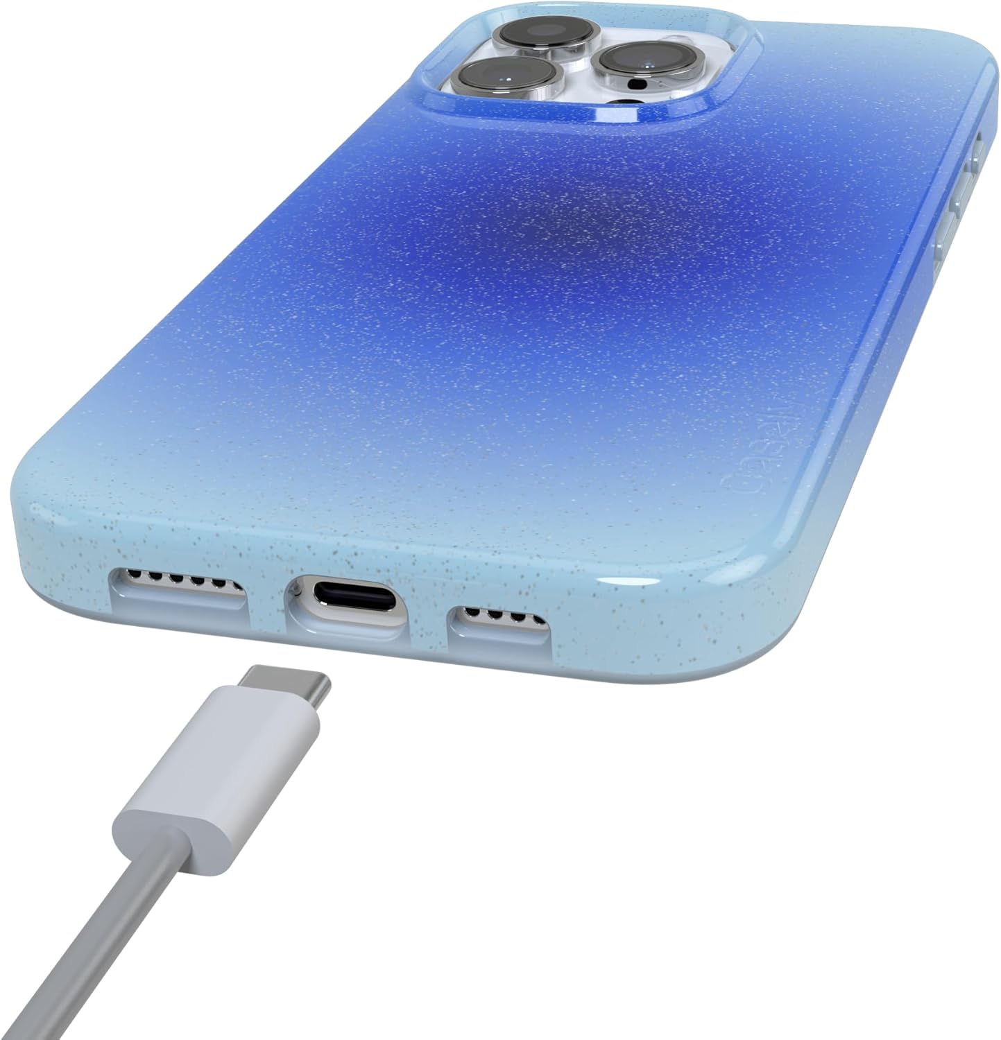 Casely iPhone 16 Pro Max Case | Cobalt Clarity | Blue Aura | Compatible with MagSafe | Classic Ultra Slim Design