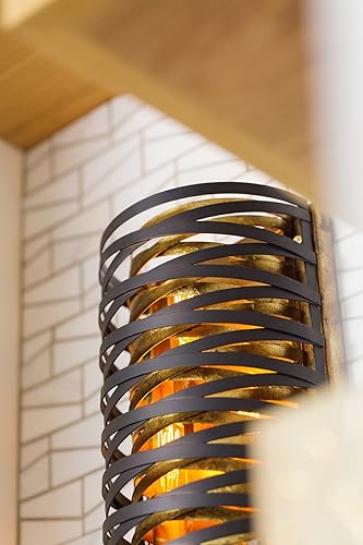 Miniatura 2 de Minka Lavery Unique Wall Sconce Lighting 3673-111 - Lámpara de pared de flujo vórtico, 3 luces, 180 vatios, bronce oscuro