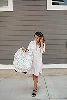 Vista 4 de Copper Pearl Cubierta de asiento de coche para bebé, toldo y cubierta de enfermería, multiuso, elástico, 5 en 1, regalo alta