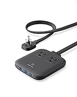 Anker Nano 67W 6-in-1 Travel Power Strip: 2 AC, 2 USB-C PD, 2 USB-A, Slim Flat Plug & 5ft Cord - Cruise & Office Essential