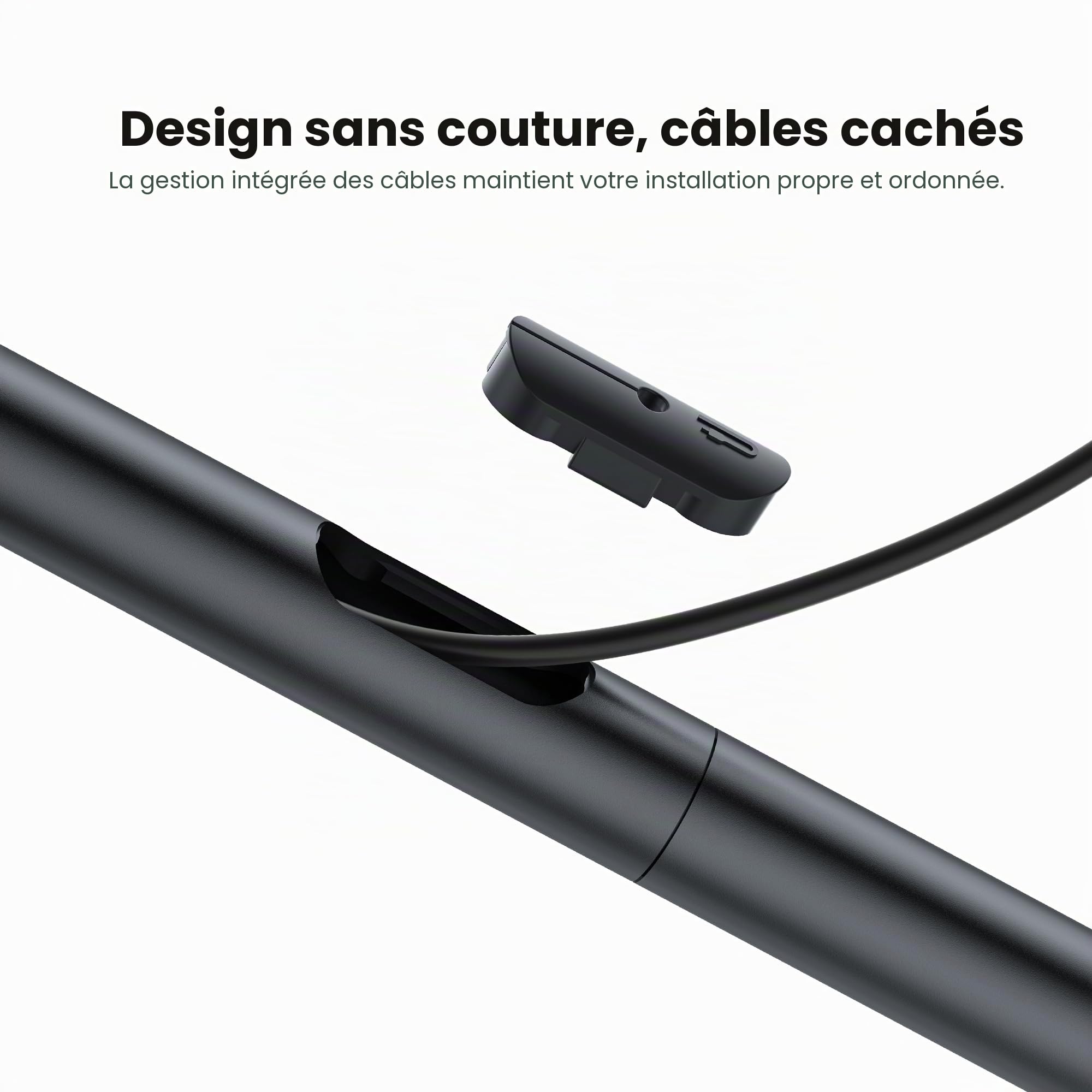 Dangbei Support Plafond pour Projecteur, Hauteur réglable de 3,9 à 15,7 Pouces, Support de projecteur, vis 1/4", Compatible avec DBX3 Pro, DBOX02, MP1 Max, Atom, N3 Max (Non Compatible DBOX02 Pro)