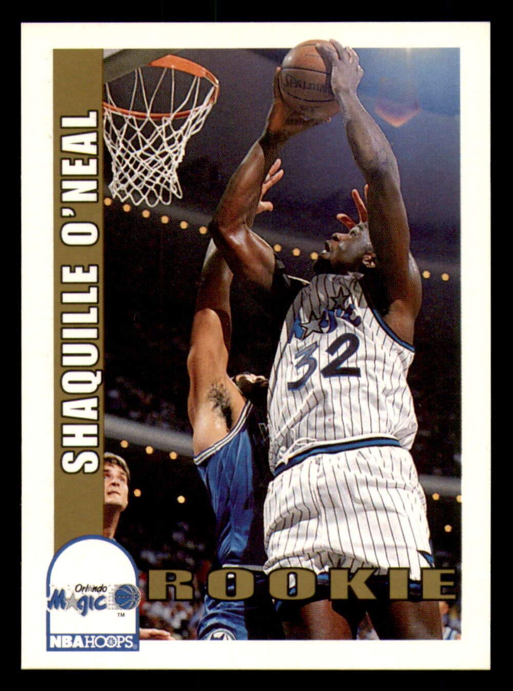 Amazon.com: 1992-93 Hoops #442 Shaquille O'Neal RC Rookie Orlando