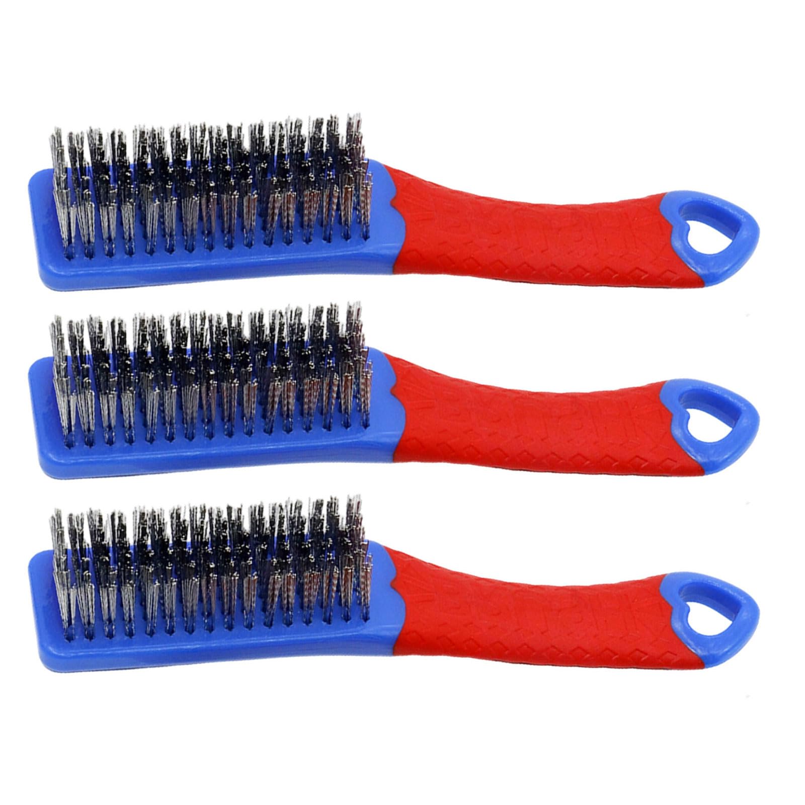YWLUUOO Metal Surfaces Cleaning Brush Stainless Steel Bristles Rust Oxidation Remover Automotive Home Polishing Tool Metal Cleaning Brush