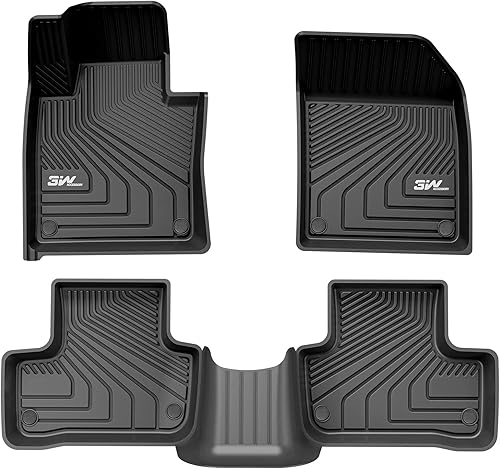 3W Alfombrillas compatibles con Volvo XC60 2018-2023 TPE para todo tipo de clima, ajuste personalizado T5 T6 Momentum, revestimiento de piso para disponible en Yaxa Colombia